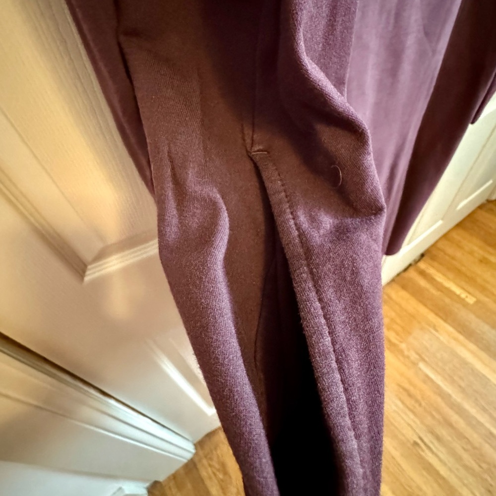 J Jill Pure Jill Plum Color Long Sleeve Pima Cotton Tunic Dress - Picture 4 of 9